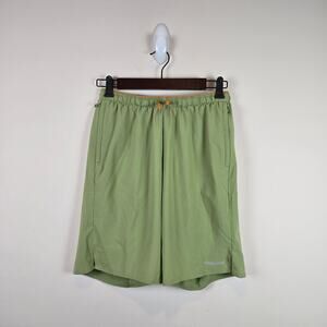 Patagonia Mens Multi Trails Shorts Size S 8" Inseam Buckhorn Green Lined Running